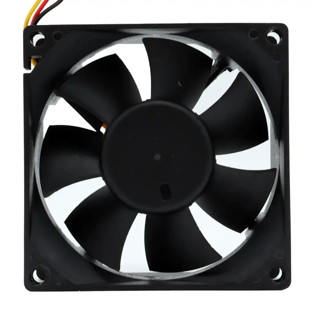 Ventilador Melco Technorex MMF-08D24ES CA1639H01 24V DC 0.16A 80mm x 80mm x 25mm Conector Blanco 3 Cables