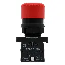 Interruptor Botón Push Button Arranque XB2-ES442 22mm Industrial Rojo