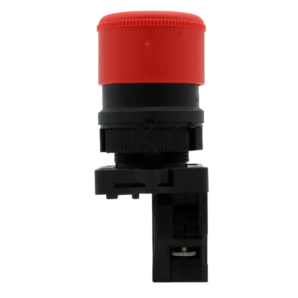 Interruptor Botón Push Button Arranque XB2-ES442 22mm Industrial Rojo