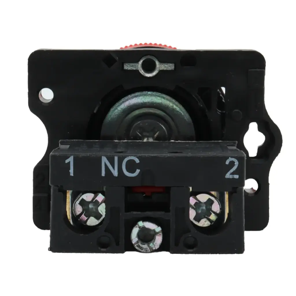 Interruptor Botón Push Button Arranque XB2-ES442 22mm Industrial Rojo