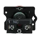 Interruptor Botón Push Button Arranque XB2-ES442 22mm Industrial Rojo