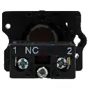 Interruptor Botón Push Button Paro Industrial ZB2-BE102C NC  240V 10A Rojo