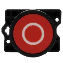 Interruptor Botón Push Button Paro Industrial ZB2-BE102C NC  240V 10A Rojo