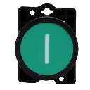 Botón Pulsador Push Button ZB2-BE101C NO  240V 10A Verde