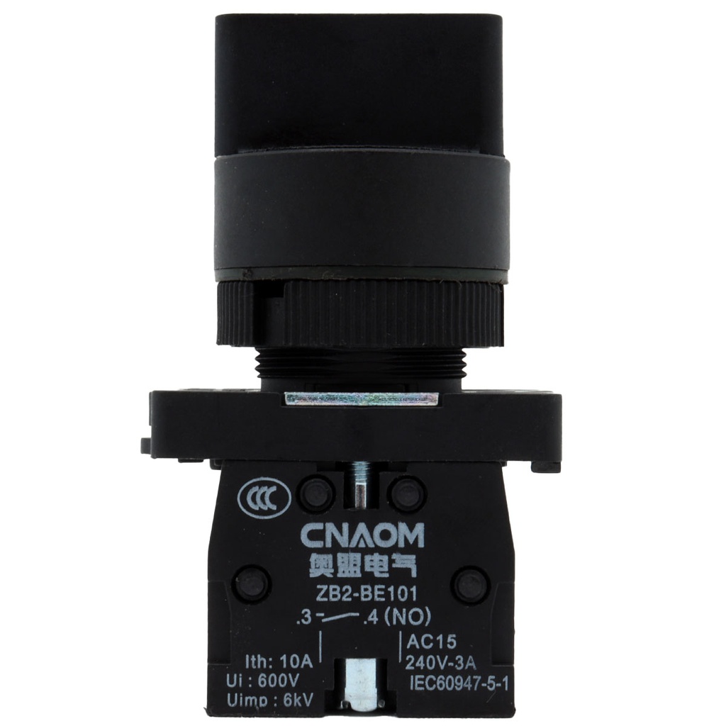 Interruptor Selector XB5AD53 2NO 3 Posiciones 240V 10A