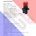 Interruptor Botón Push Button Paro de Emergencia Industrial XB2-ES442 22mm Rojo