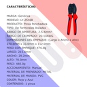 Pinza Ponchadora LY-2546B Para Terminales Aisladas 26-10Awg 2.5-6mm2