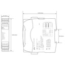 Relevador De Seguridad Pilz PNOZ S4 750104 24V DC 3N/O 1N/C