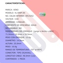 Pila Batería Xeno Energy XL-050F 3.6V 1200mAh 1/2 AA Litio Conector Axial Alambre