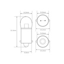 Bombilla Foco Bayoneta Schneider Electric Telemecanique DL1CE024 B3041 Ba9s 24V 3W