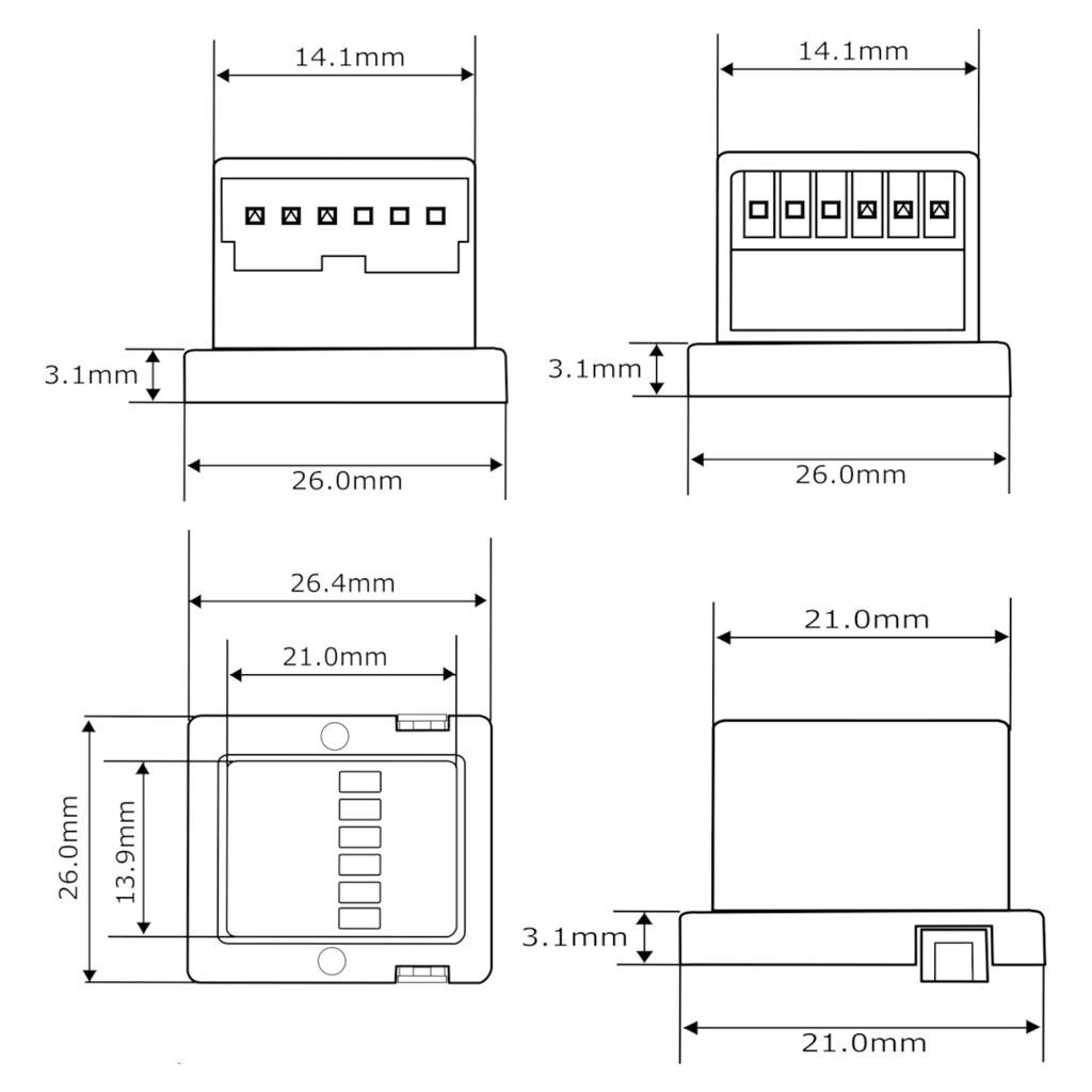 Ventilador NMB-MAT 1608VL-S5W-B69 A90L-0001-0575#A 24V DC 0.09A 40mm x 40mm x 10mm