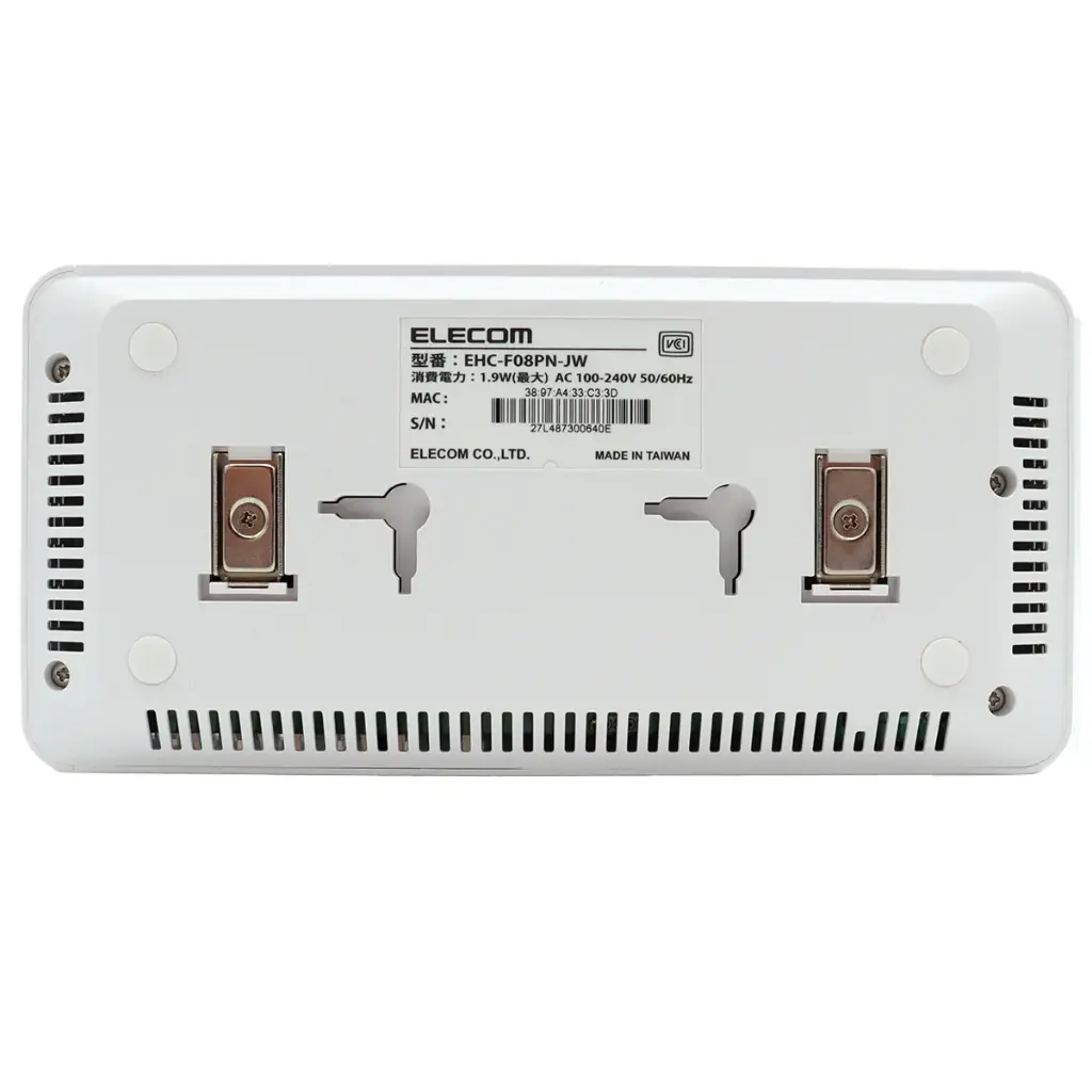 Switch Conmutador Hub ELECOM EHC-F08PN-JW 8 Puertos