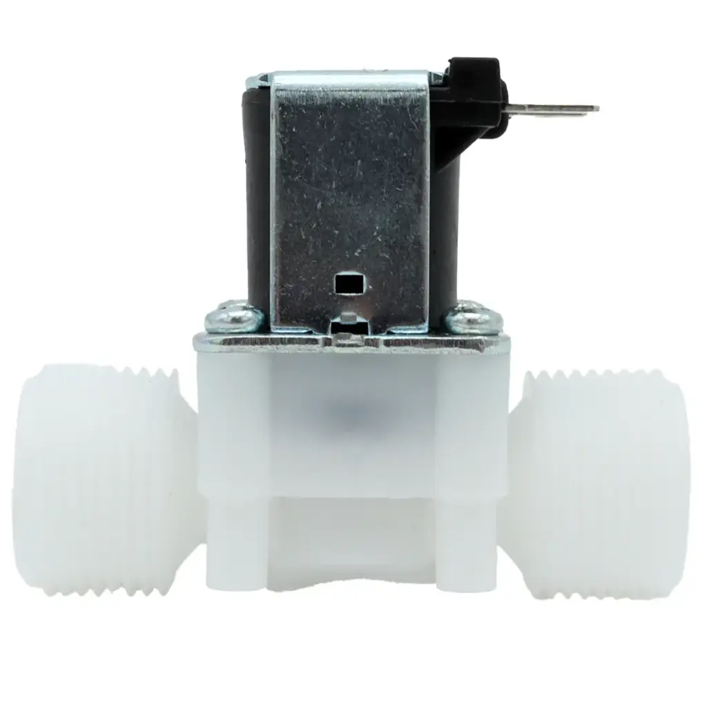 Electroválvula Abertura de 3/4 Conexión Rosca-Rosca 12V DC