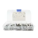 Kit De Tornillos 9 Valores Y Tuercas Milimétricas M3