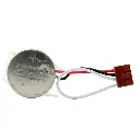 Pila Batería Panasonic Litio Botón CR-2477 3V 1000mAh Conector Marrón 4 Pines