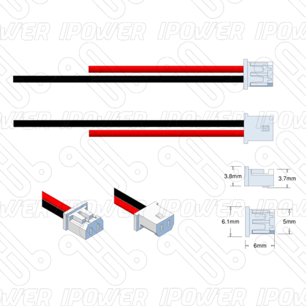 Pila Batería Eve Energy A6Servo ER14505 3.6V 2700mAh Conector Blanco Pequeño Para DVOP2990 A6 Servo