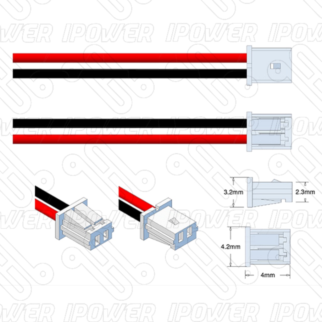 Pila Batería EVE Energy 14505 ER14505 3.6V 2700mAh AA Conector Blanco Mini