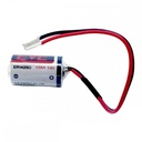 Pila Batería Eve Energy 14250 ER14250 3.6V 1250mAh 1/2AA Conector Blanco Pequeño.