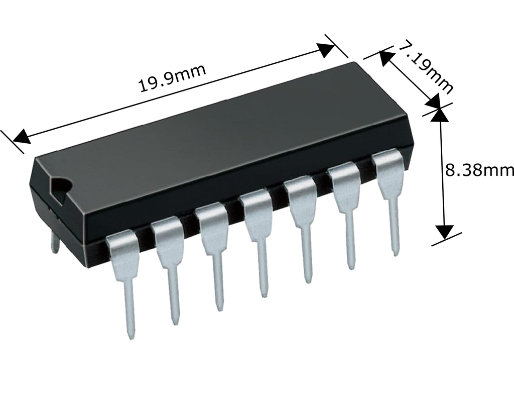 Circuitos Integrados Amplificadores Operacionales LM324N