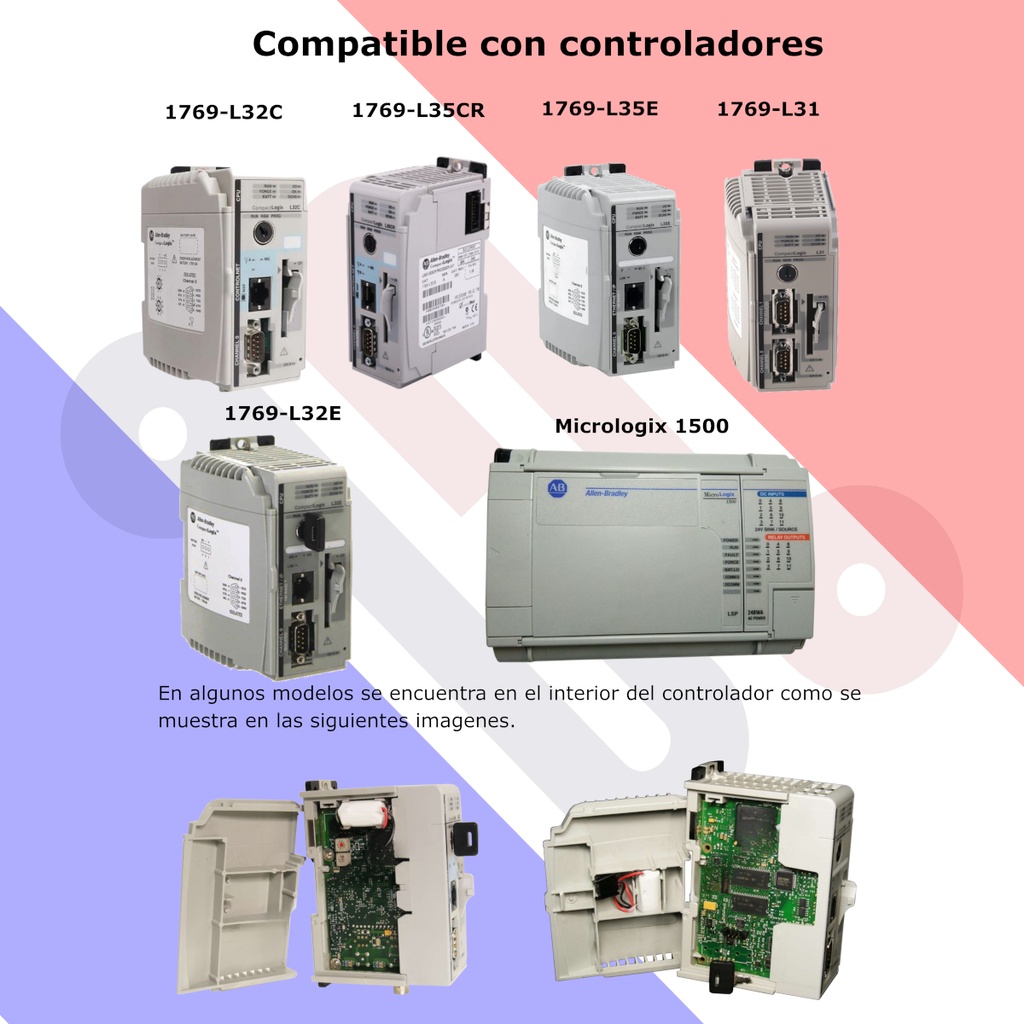 Pila Batería FDK FUJI 14250 CR14250SE 3V 850mAh Conector Negro