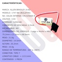 Pila Batería Allen Bradley Bulletin 1747-BA LOGIX5000 14250 CR14250SE-R Conector Negro w