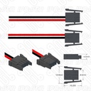 Pila Batería FDK FUJI 14250 CR14250SE 3V 850mAh Conector Negro