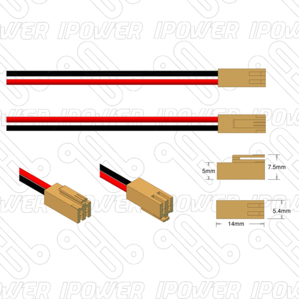 Pila Batería FDK FUJI 17450 CR17450SE-R A98L-0031-0012 3.0V  2500mAh Conector Marrón Con Resistencia