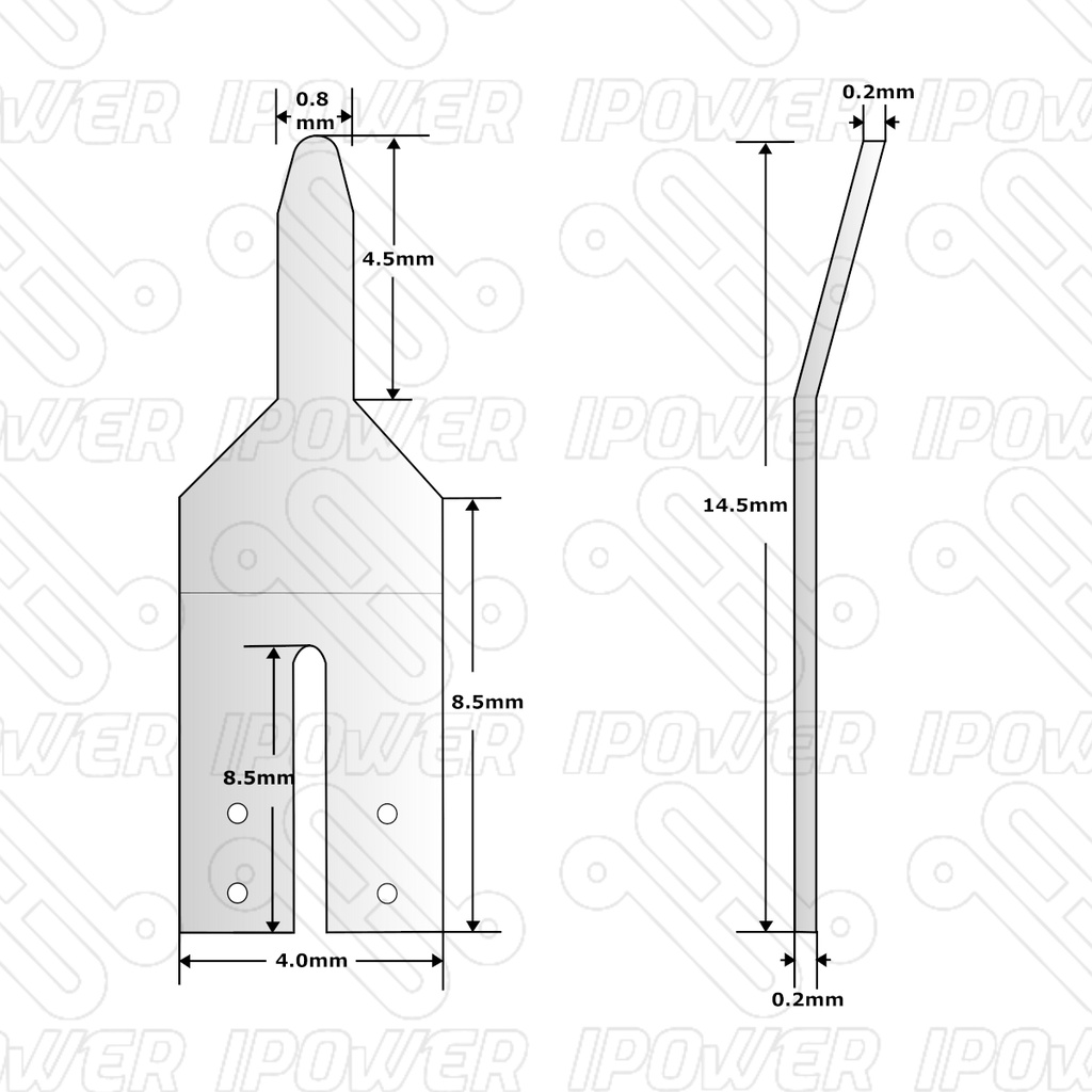 Pila Batería FDK FUJI 14250 CR14250SE-R 3V 850mAh 1/2AA Pines Metálicos