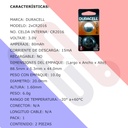 Pila Batería Duracell DL /CR2016 3.0V 1 pack 2 pzs
