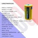 Pila Batería Procell Duracell  Tipo C Pc1400 1.5V  Profesional