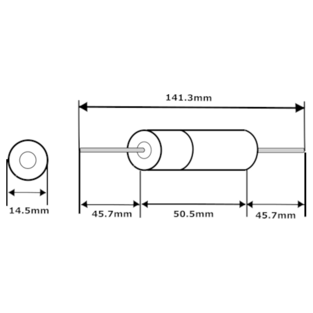 Pila Batería EEMB 14505 ER14505-AX 3.6V AA Con Conector Axial