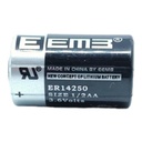 Pila Batería EEMB 14250 ER14250 1/2AA 3.6v 1200mAh.