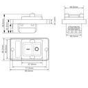 Interruptor Botonera Kao-10kh Manual Control Motor Ip65