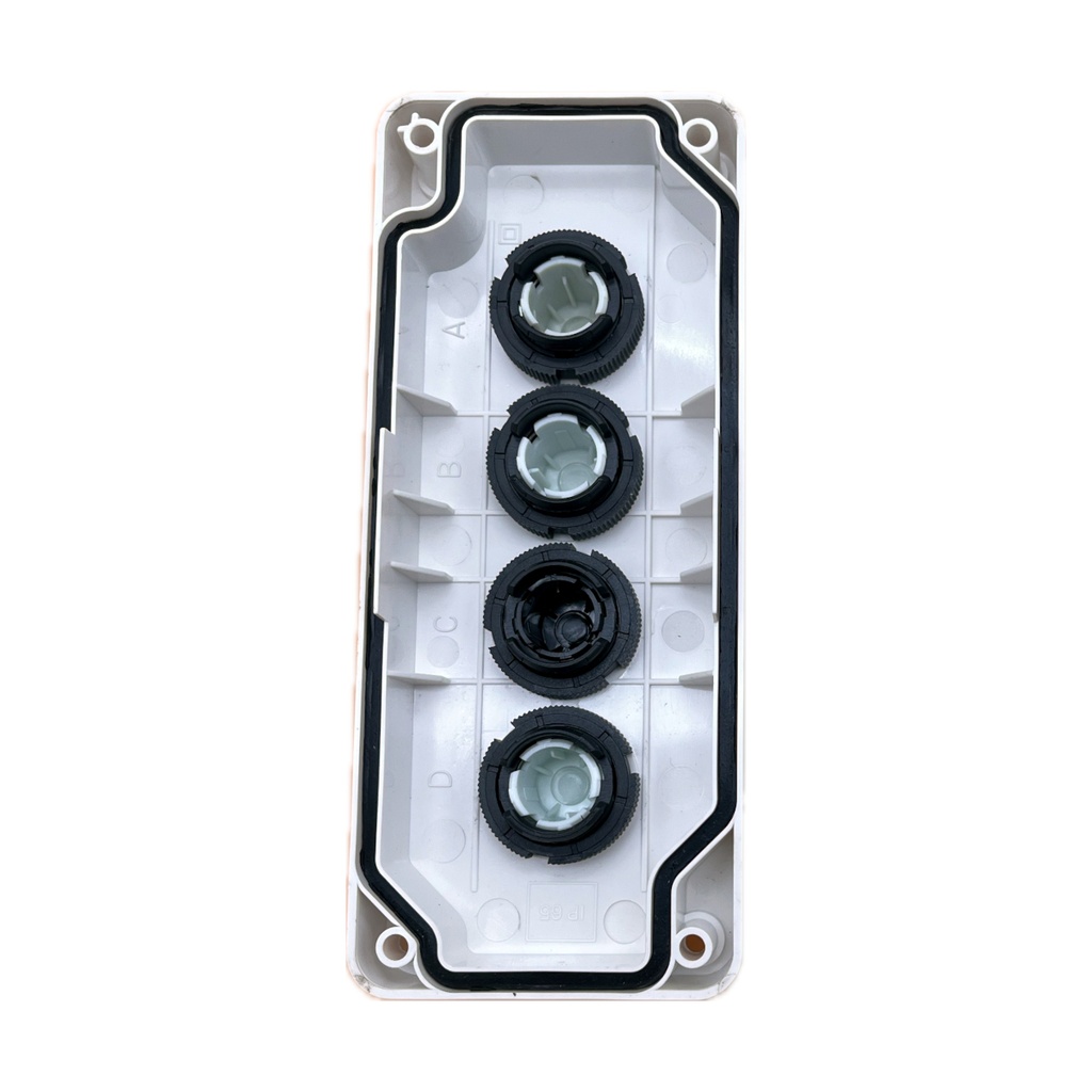 Botonera Industrial BX04-22M 4 Botones Pulsadores 400VAC 10A Arranque Paro Arriba Abajo