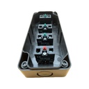 Botonera Industrial BX04-22M 4 Botones Pulsadores 400VAC 10A Arranque Paro Arriba Abajo