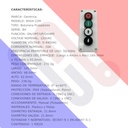 Botonera Industrial BX04-22M 4 Botones Pulsadores 400VAC 10A Arranque Paro Arriba Abajo