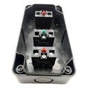 Botonera Industrial BX03-22M 3 Botones Pulsadores y Paro de Emergencia 400VAC 10A Arranque Paro Emergencia