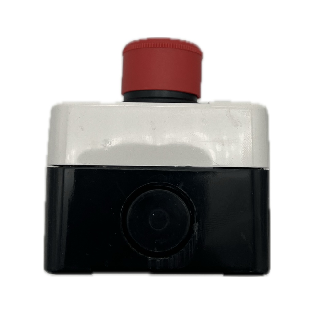 Botonera Industrial BX03-22M 3 Botones Pulsadores y Paro de Emergencia 400VAC 10A Arranque Paro Emergencia