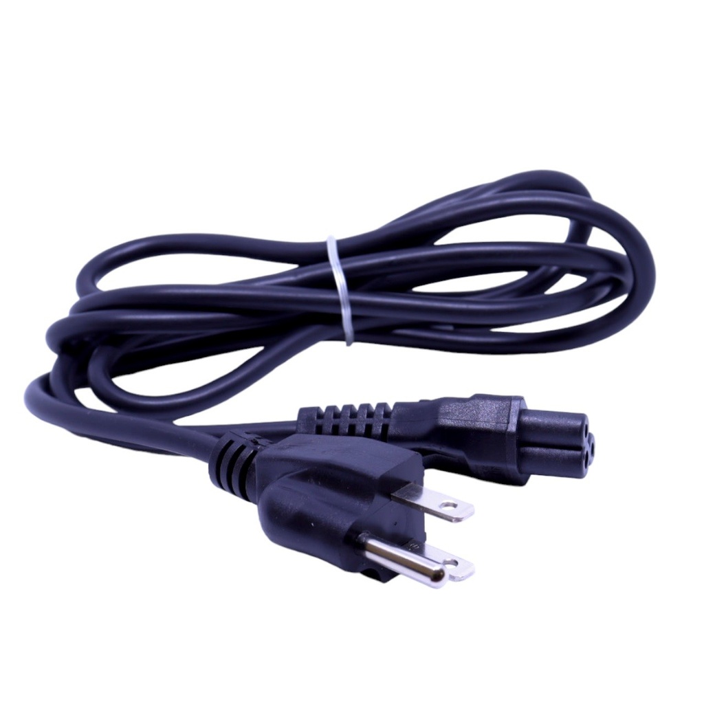 Interlock Cable Clavija Conector Para Laptop 18AWG 1.8m