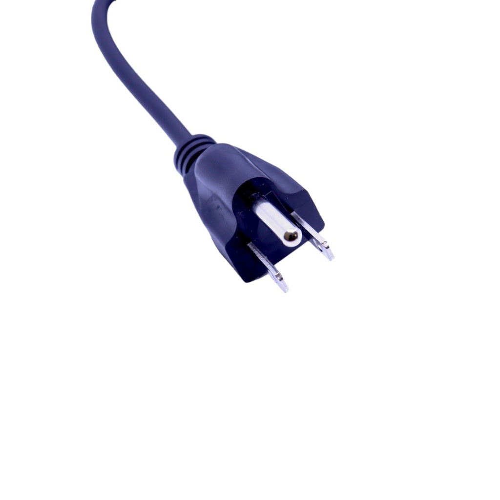 Interlock Cable Clavija Conector Para Laptop 18AWG 1.8m