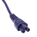 Interlock Cable Clavija Conector Para Laptop 18AWG 1.8m