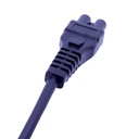 Interlock Cable Clavija Conector Para Laptop 18AWG 1.8m