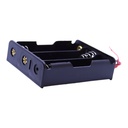 Portapilas 18650X3 Base para 3 pilas 18650 Sin Plug Li-ion Ion De Litio