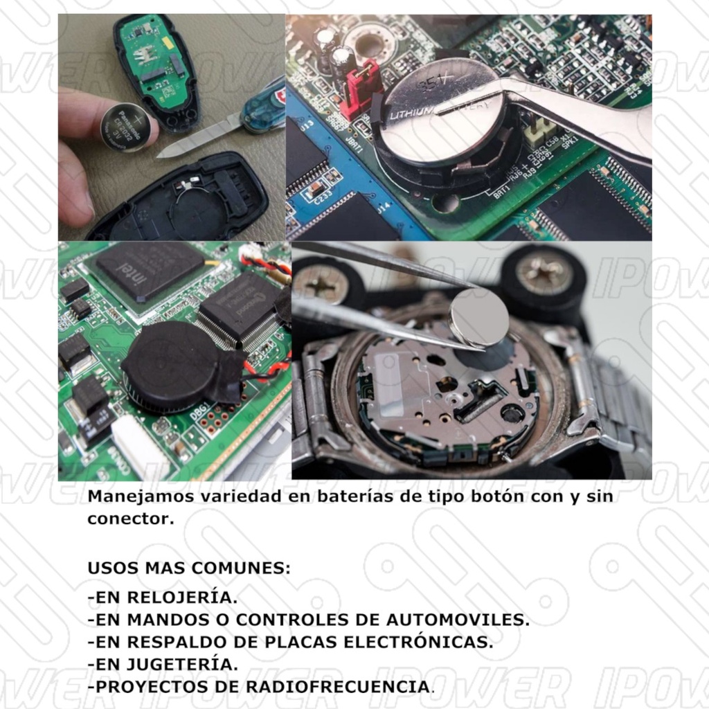 5X Pila Batería Energizer SR44W 357/303 1.55V 165mAh Tipo Botón.