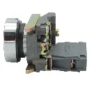 Interruptor Botón Push Button XB4BA42 Ø22 NC Rojo Retorno Resorte Nivelado