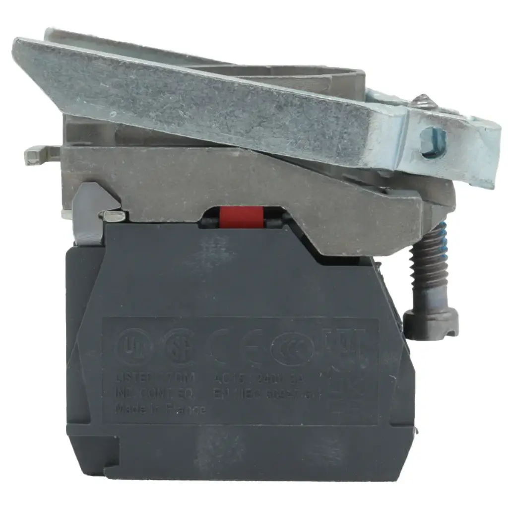 Bloque Luz Cuerpo/Collar ZB4BW065 Para Bombilla BA9s 250V 1 NO + 1 NC Fijación Metal Azul