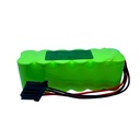 Pila Batería Recargable Sanyo Cadnica Mod: 12N-1600SCB 14.4v 1600mAh Conector Negro