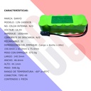 Pila Batería Recargable Sanyo Cadnica Mod: 12N-1600SCB 14.4v 1600mAh Conector Negro