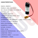 Pila Batería ENERGY+ CR17450E-RL Mod:A98L-0031-0012 3.0V 2400mAh Conector Marrón