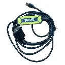 Cable de Programación USB-PPI AMSAMOTION Negro de 2.5mPara Siemens S7-200